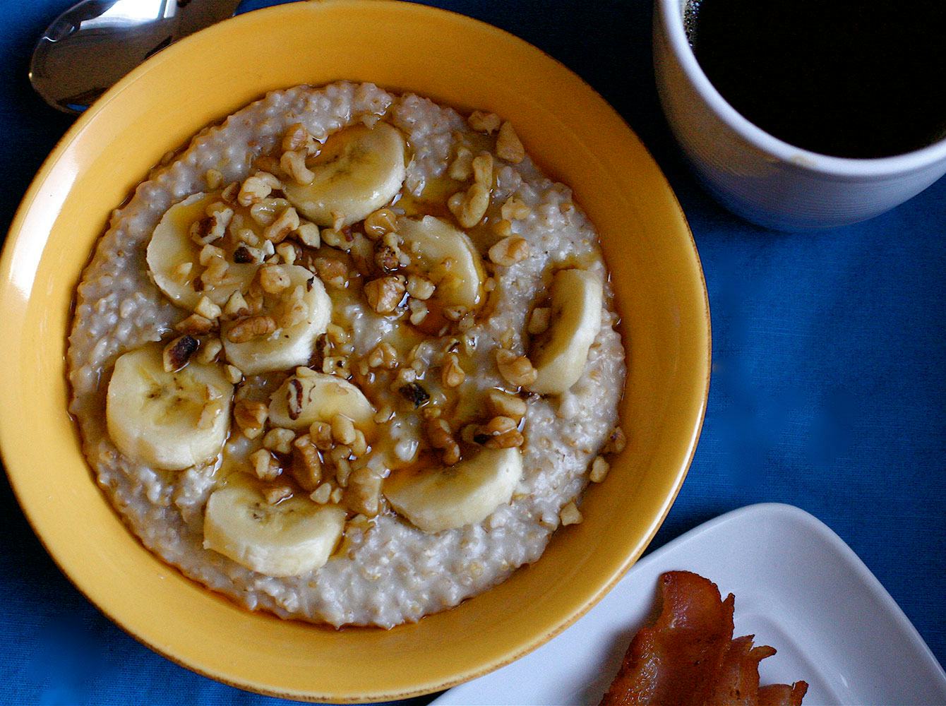 What goes good in oatmeal